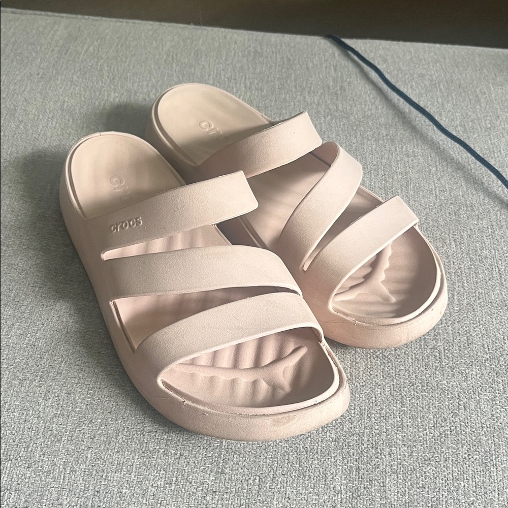 CROCS Women's Blush Triple Strap Sandals